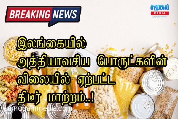 இலங்கையில் அத்தியாவசிய பொருட்களின் விலையில் ஏற்பட்ட திடீர் மாற்றம்..! 